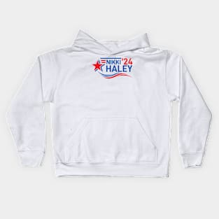 Nikki Haley 2024 For President Kids Hoodie